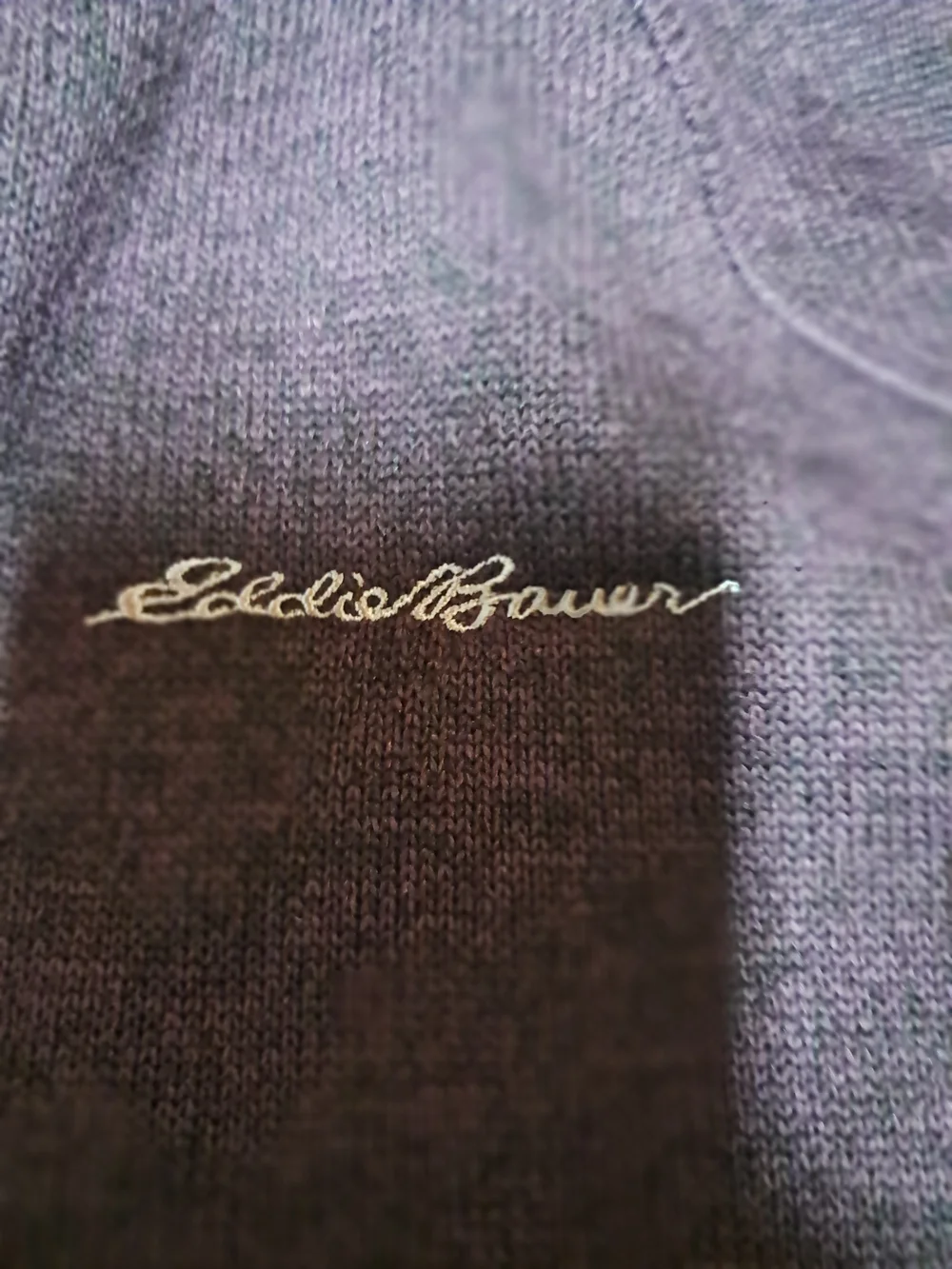 Eddie Bauer Men's 1/4-Zip Sweater - Burgundy Wine